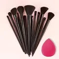 Professiona 13PCS Makeup Brushes Set Foundation Eyeshadow Blush Powder Blending Soft Fluffy Cosmetic Full Set Female Makeup Tool