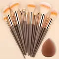 Professiona 13PCS Makeup Brushes Set Foundation Eyeshadow Blush Powder Blending Soft Fluffy Cosmetic Full Set Female Makeup Tool