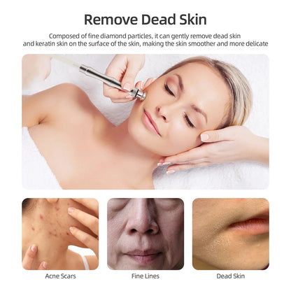 Professional Diamond Microdermabrasion Machine Water Spray Exfoliation Face Peeling Beauty Machine Pore Deep Cleaning Skin Care