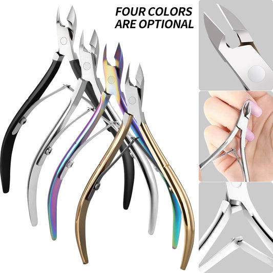 Professional Nail Cutter Nipper Scissors Stainless Steel Dead Skin Remover Pedicure Eagle Beak Pliers Manicure Hand Care Tool