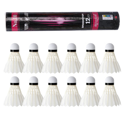 PC Professional Natural Duck Feather Badminton Shuttlecocks High Speed Trai