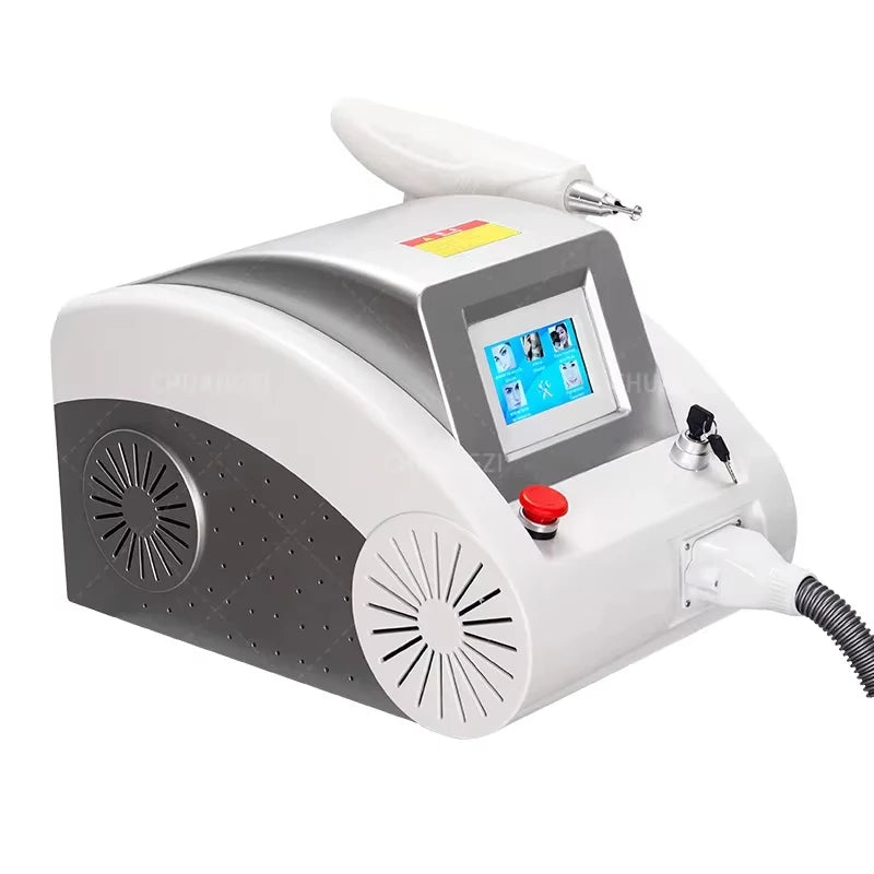 Professional Picosecond Laser Machine 1064nm 532nm 1320nm Nd Yag Q Switch For Tattoo Removal And Eyebrow Removal Carbon Peeling