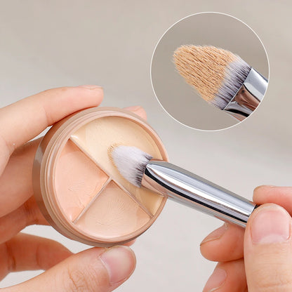 Professional Triangle Cone Makeup Brushes Cover Dark Circles Foundation Concealer Brush Cosmetic Face Detail Brush Beauty Tools