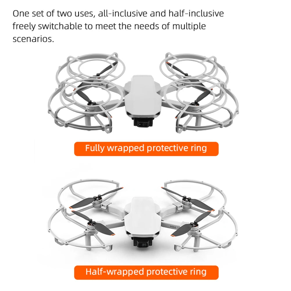 Propeller Guard  DJI Mavic Mini /2/SE/2 SE/Mini 4K Drone Wings Blade Fully Enclosed Protector Props Quadcopter Accessories