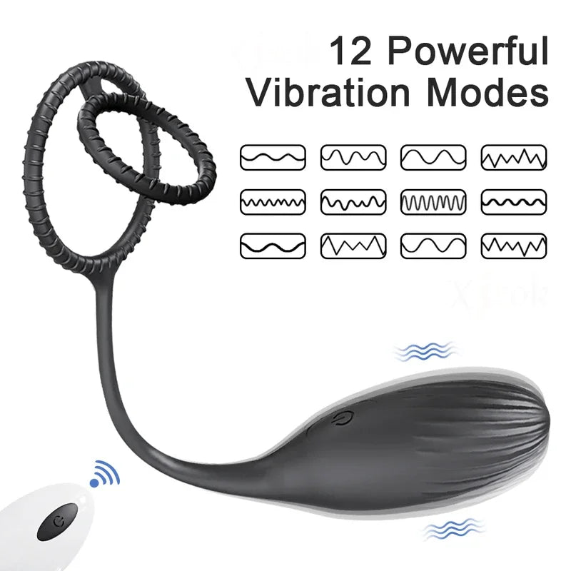 GtoozaProstate Massager With Cockring Vibrating  APP  Wireless Remote Sex Toys Men Ass Anal   Women gtooza.com