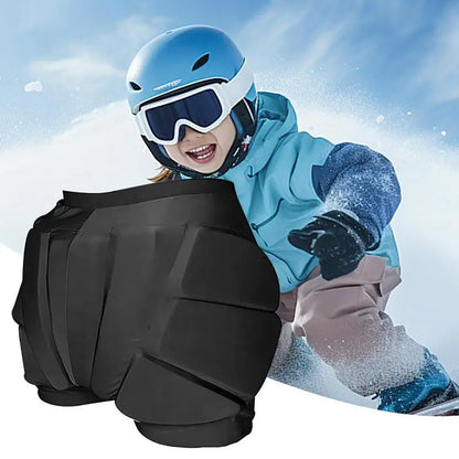 PC Protective Butt Pads For Skating 3D Ergonomic Hip Protection Pads Shorts