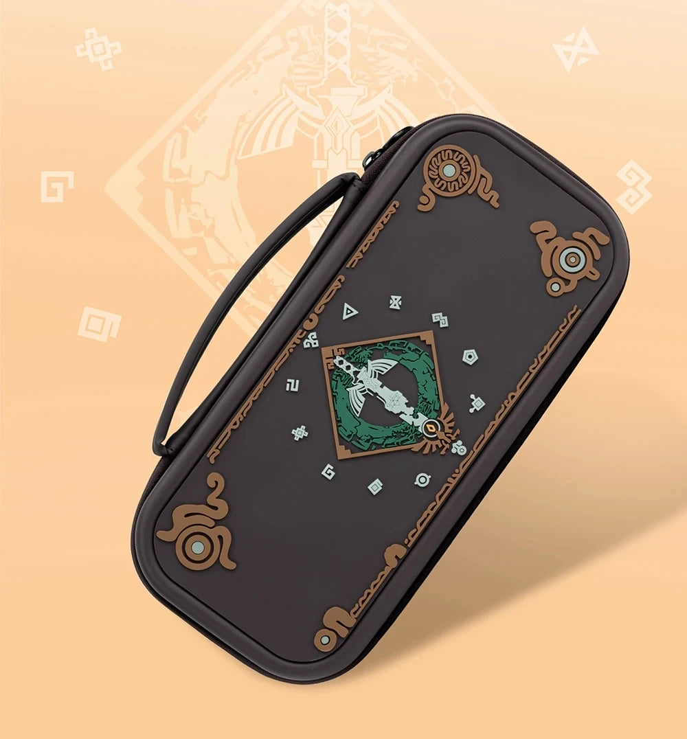 Protective Case For Nintendo Switch Luminous Carrying Bag for Switch/OLED Console for Game Zelda Lost Ruins Dust Cover Kits