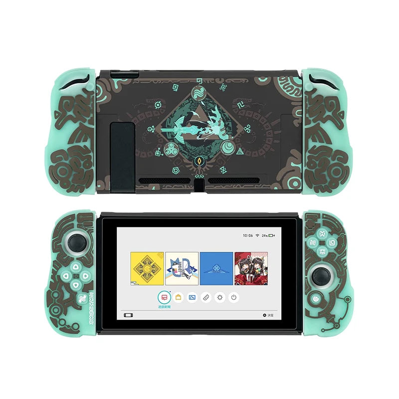 Protective Case For Nintendo Switch Luminous Carrying Bag for Switch/OLED Console for Game Zelda Lost Ruins Dust Cover Kits