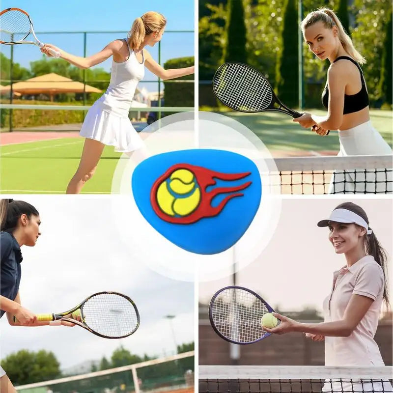 PC Protective Silicone Tennis Racket Vibration Dampeners Tennis Dampener Te