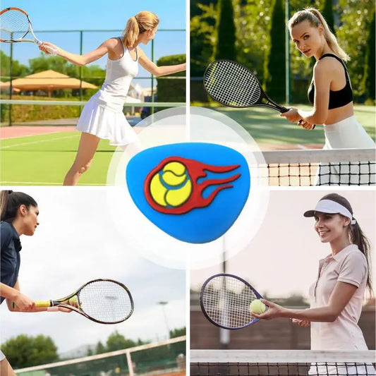 PC Protective Silicone Tennis Racket Vibration Dampeners Tennis Dampener Te