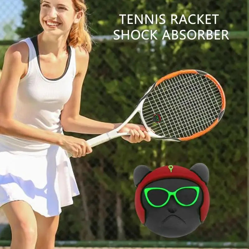 PC Protective Silicone Tennis Racket Vibration Dampeners Tennis Dampener Te