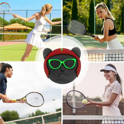 PC Protective Silicone Tennis Racket Vibration Dampeners Tennis Dampener Te