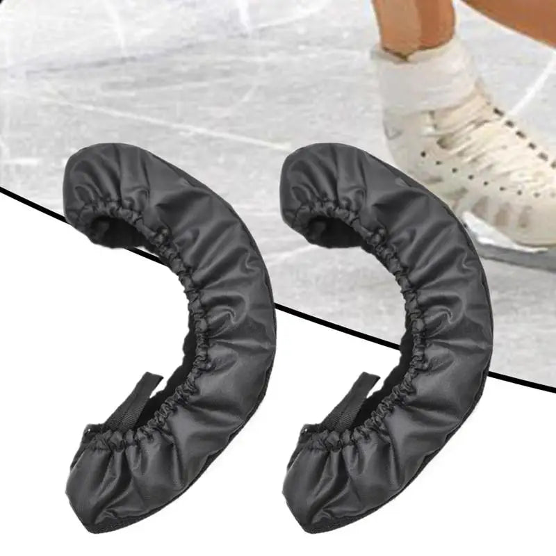 PC Protective Skate Covers Sports Winter Protective Guards Cover 1 Pair Fig