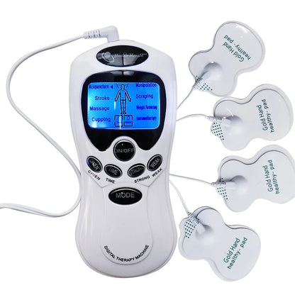 PC Pulse Tens Acupuncture Electric Body Massage 8 Models Digital Therapy Ma