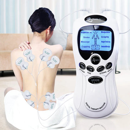 PC Pulse Tens Acupuncture Electric Body Massage 8 Models Digital Therapy Ma