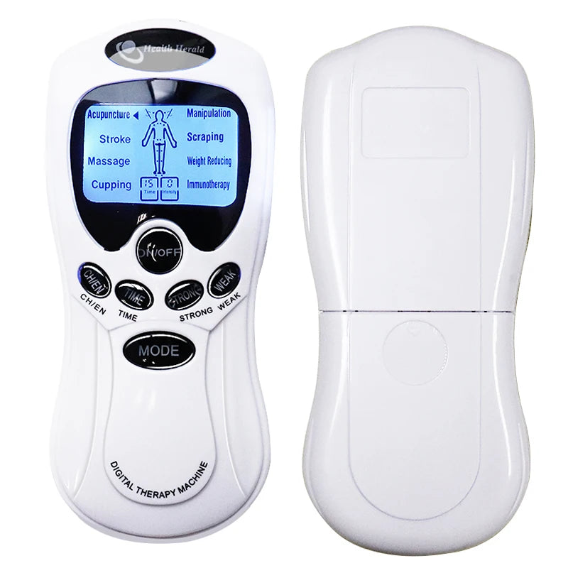 PC Pulse Tens Acupuncture Electric Body Massage 8 Models Digital Therapy Ma