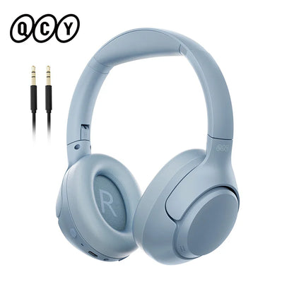 PCQCY H3 ANC Wireless Headphones Bluetooth 5.4 Hi-Res Audio Over Ear Headse