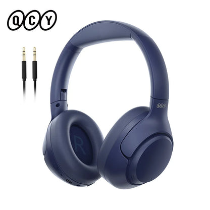 PCQCY H3 ANC Wireless Headphones Bluetooth 5.4 Hi-Res Audio Over Ear Headse