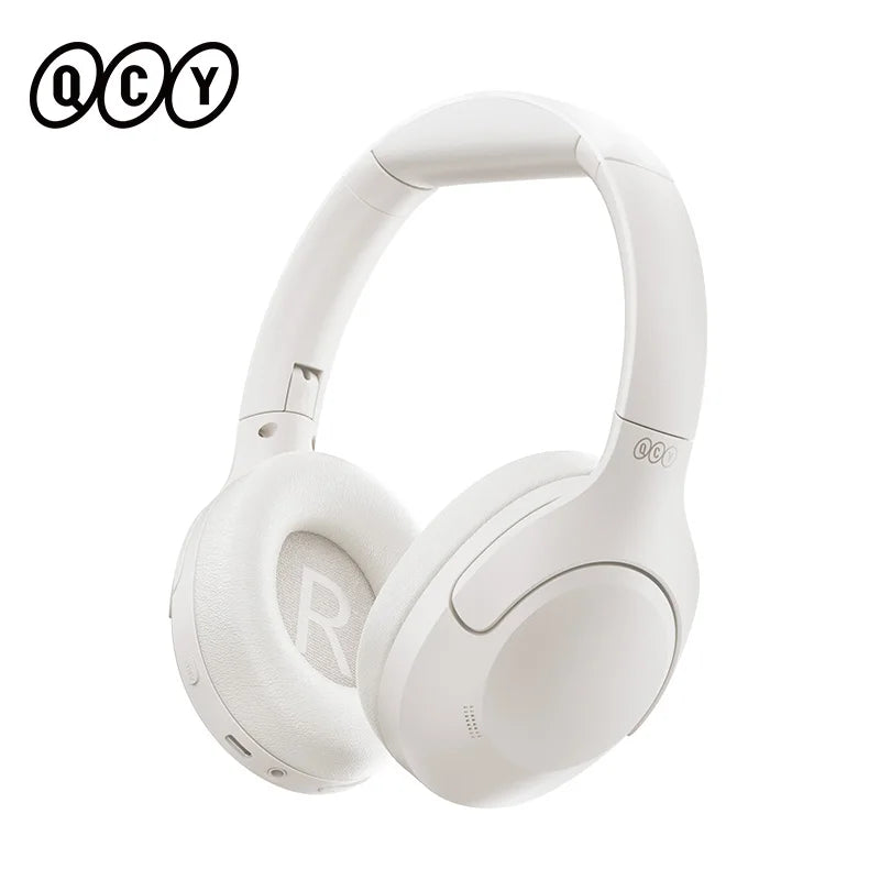 PCQCY H3 Lite ANC Wireless Headphones Bluetooth 5.3 Active Noise Cancelling