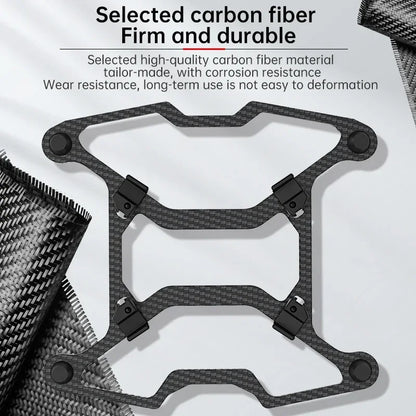 RCSTQ Carbon Fiber Bottom Armor For DJI Avata 2 Protective Anti-Collision Bottom Armor Height Bracket  Dji Avata2 Accessories