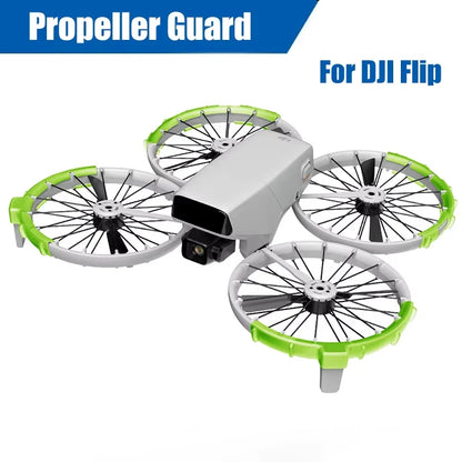 RCSTQ DJI Flip Crash Ring Protective Cover Crash Strip Scratch Resistant Propeller Blade Shockproof Tpu Insurance Accessories