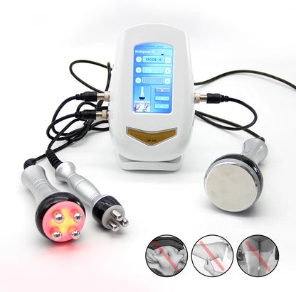 RF Tool 40K Body Slimming Machine Ultrasonic Cavitation Vacuum Lose Weight Cellulite Massager Multi-Polar Frequency Anti-Wrink