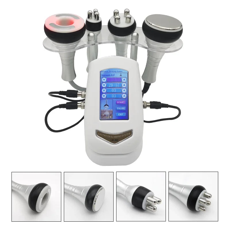 RF Tool 40K Cavitation Ultrasonic Multi-Polar Radio Frequency Body Slimming Machine  Anti-Wrinkle Rejuvenation Skin Lift Tighten