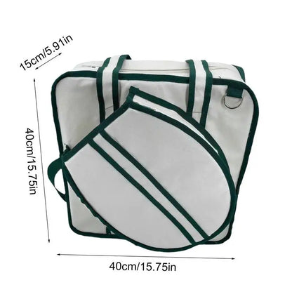 PC Racket Sling Bag Hole Ball Racquet Single Shoulder Bag Racquet Bag With