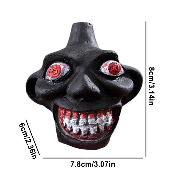 PC Real Screaming Aztec Death Whistle Loud Whistle Demon Design Aztec Whist