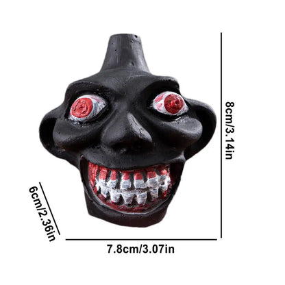 PC Real Screaming Aztec Death Whistle Loud Whistle Demon Design Aztec Whist