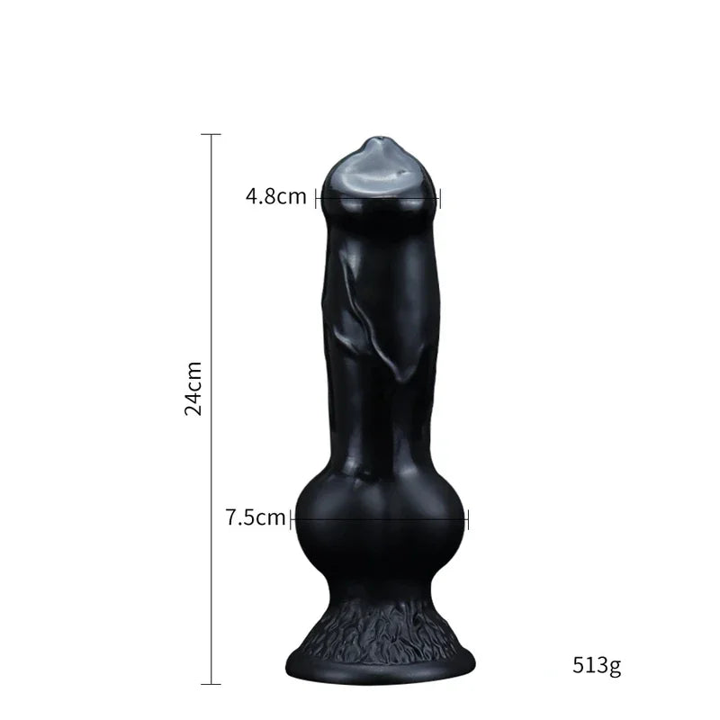 Realistic Huge Dog Knot Dildo Sex Toys  Women S/M/L/XL/XXL Animal Penis Anal Plug Prostate Soft Suction Cup Adult 18 Products