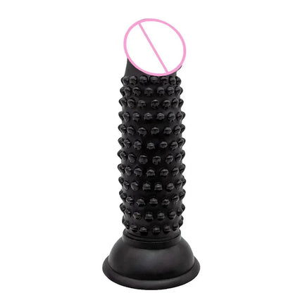 Realistic  Powerful Suction Cup Big Penis Fake  Corn Large Particles G-spot Vagina Massage Sex Toys  Women gtooza.com