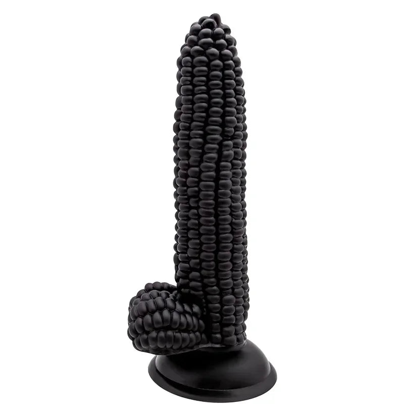 Realistic  Powerful Suction Cup Big Penis Fake  Corn Large Particles G-spot Vagina Massage Sex Toys  Women gtooza.com