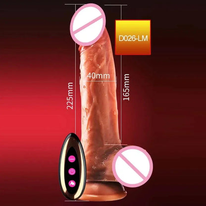 Gtooza_Realistic  women sex toys telescopic with female stimulator s s big penis anal gtooza.com