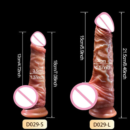 Realistic s Women Skin Sliding eskin Testicles  Anal Vaginal Stimulation Strapon Big Penis Sex Toys  Woman gtooza.com