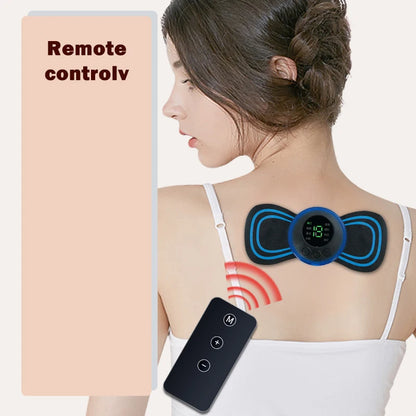 PC Rechargeable Electric Body Neck Massager Mini Cervical Waist Back Massag