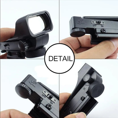 Red Dot Tactical Riflescope Outdoor Hunting Shooting Gear Sight Scope 11mm Card Slot Primary Use