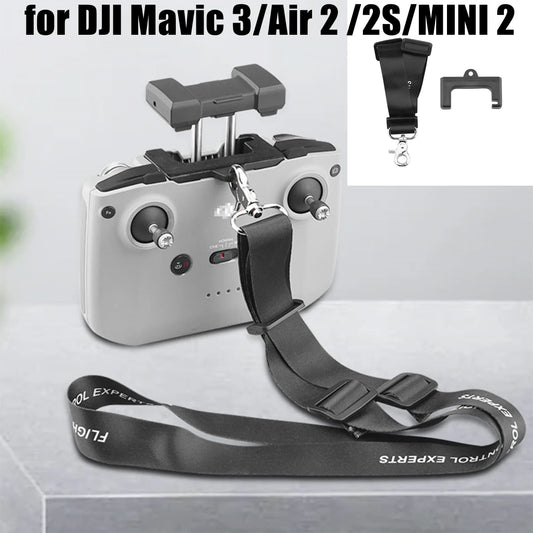 Remote Control Neck Lanyard Safety Strap  DJI NEO/Mini 4K/2/3 Pro/Mavic 3/Air 3/2S Hook Holder Fixed Clip Drone Accessories