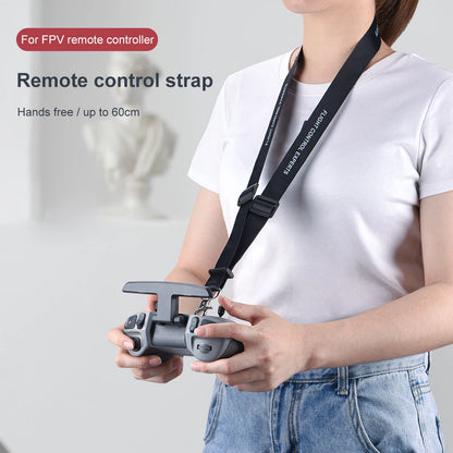 Remote Controller Lanyard  DJI FPV/Avata Adjustable Neck Shoulder Sling Strap Anti-lost Remote Controller Accessories