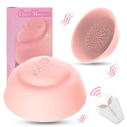 GtoozaRemote Nipple  Stimulator   Breast Enlargement Sucking Cups Chest Massage Clip Silicone Sex Toys  Women gtooza.com