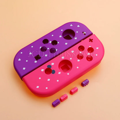 Replacement Plastic Housing Shell Cover With SL SR Buttons For Nintendo Switch Oled Joy-Con Controller Case