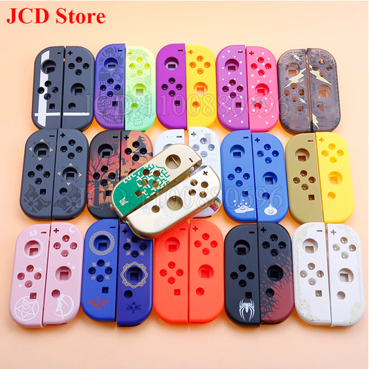 Replacement Plastic Housing Shell Cover With SL SR Buttons For Nintendo Switch Oled Joy-Con Controller Case