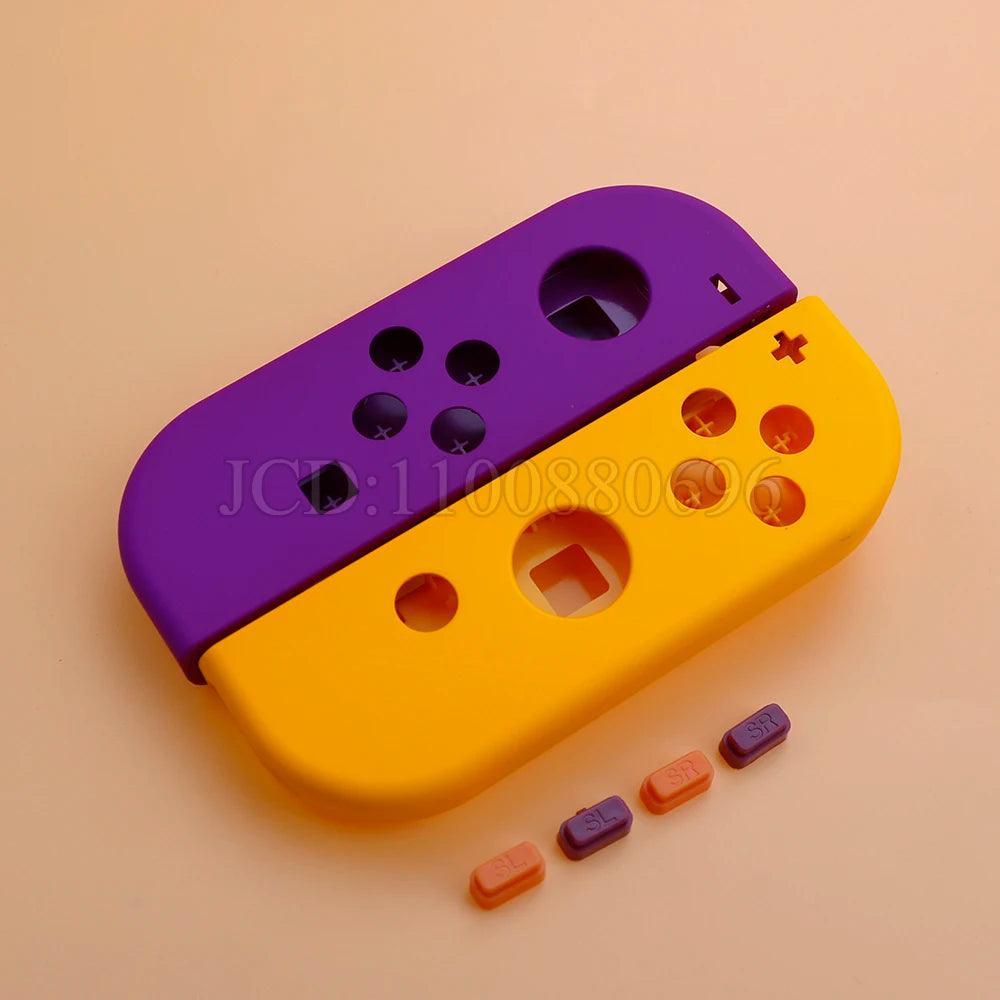 Replacement Plastic Housing Shell Cover With SL SR Buttons For Nintendo Switch Oled Joy-Con Controller Case