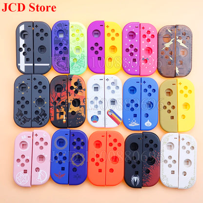 Replacement Plastic Housing Shell Cover With SL SR Buttons For Nintendo Switch Oled Joy-Con Controller Case