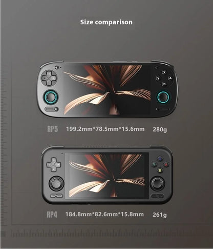 Retroid Pocket 5 Handheld Game Console 5.5 Inch SD865 8+128G RP5 OLED HD Screen Bluetooth 5.1 Android Pocket Game Console Custom