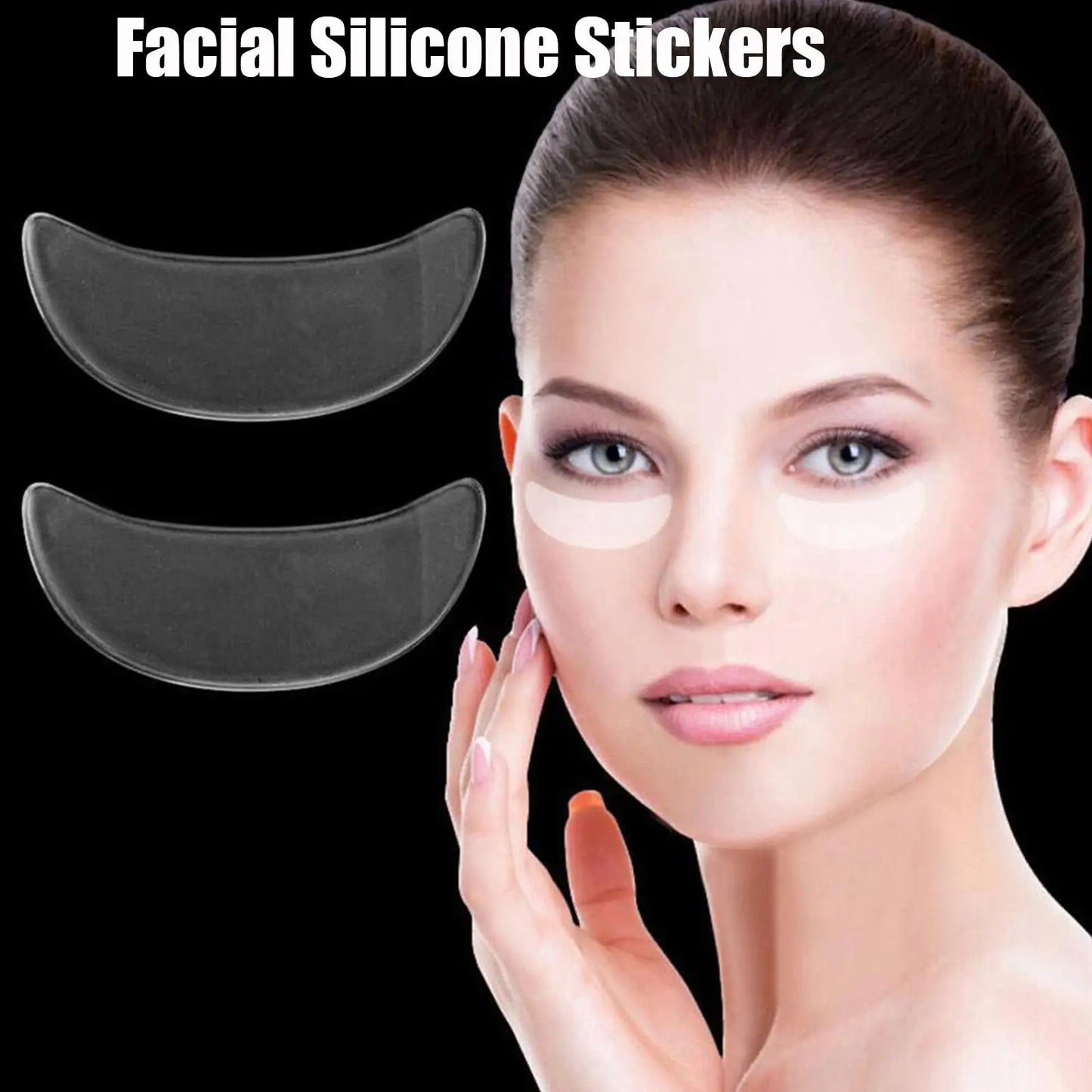 Reusable Anti Wrinkle Forehead Patch Silicone Silicone Patch Soft Comtable Easy To Carry Facial Care Eye Mask Skin Care Tools