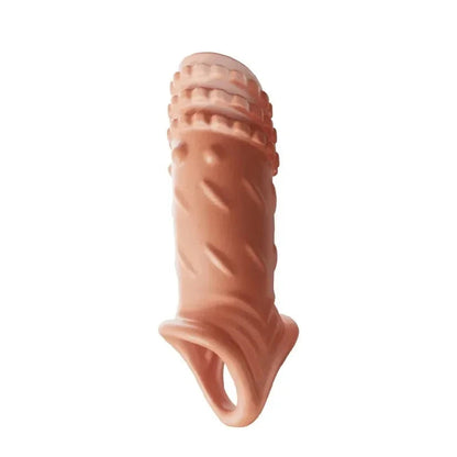 Gtooza_Reusable Sleeve Cock Rings Delay Ejaculation  Stimulation Penis Enlargemt Nozzle Sexy Toys  Men Sex Products gtooza.com