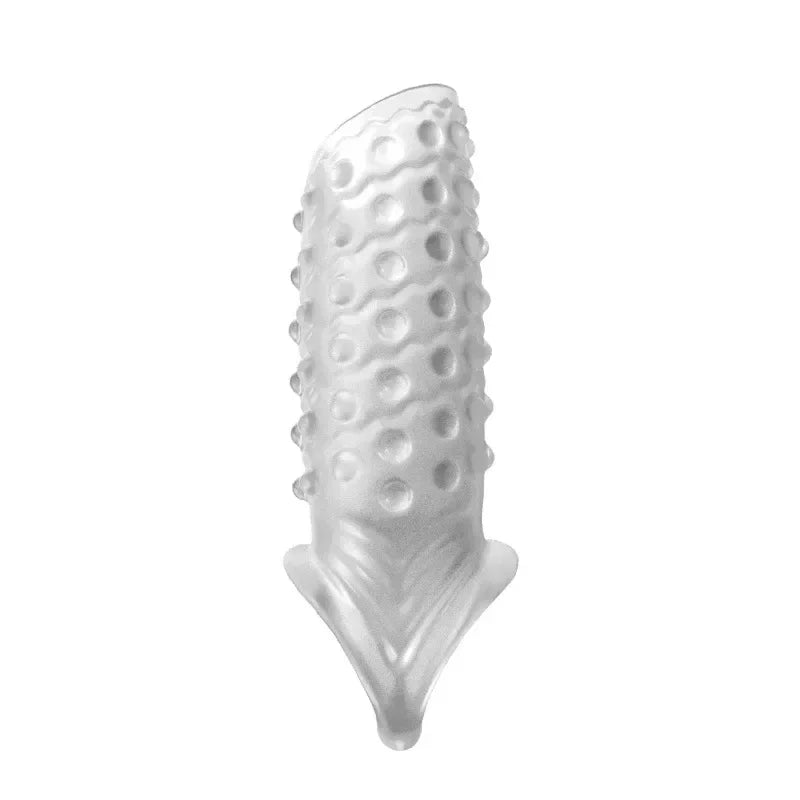 Gtooza_Reusable Sleeve Cock Rings Delay Ejaculation  Stimulation Penis Enlargemt Nozzle Sexy Toys  Men Sex Products gtooza.com