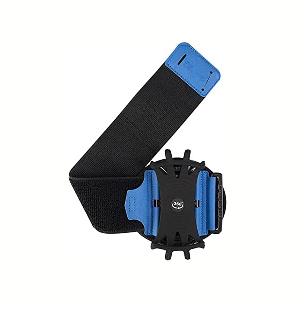 PC Running Wristband Phone Holder 360°Rotation Detachable Sports Armband with Key Holder  iPhone Samsung Xiaomi Huawei Phone