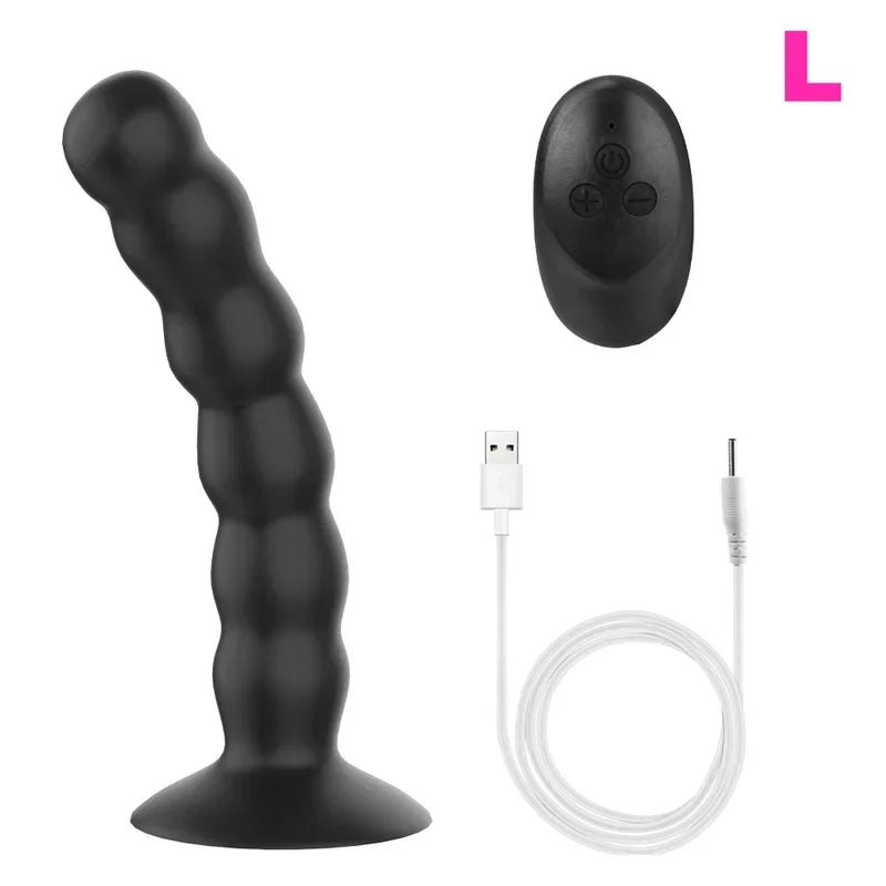 GtoozaS/M Anal Plug Vibrators  Women Vaginal Ball Butt Dilator Men Prostate Massager Slim Dildos Female Masturbator Sex Toys Erotic gtooza.com